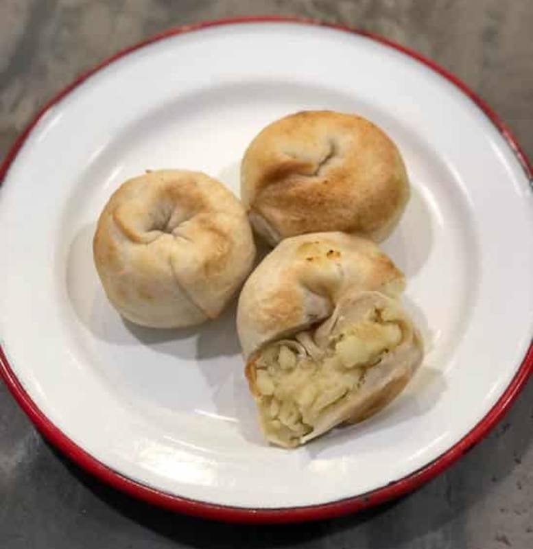 Knishes de papas / קניש תפוחי אדמה ובצל מטוגן - Imagen 2