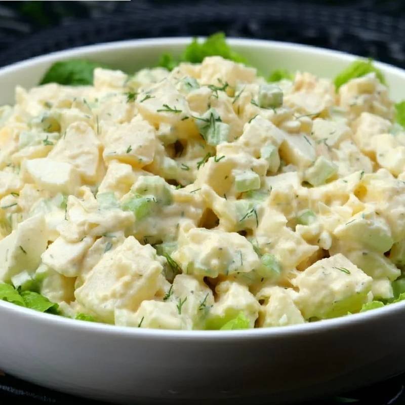 Ensalada Papas y Huevos / סלט תפוחי אדמה וביצים עם אפונה - Imagen 2