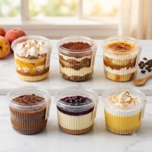 Postres Cuchareables Individuales (Sabores Clásicos) / קינוח כוס אישי מפנק (טעמים קלאסיים)