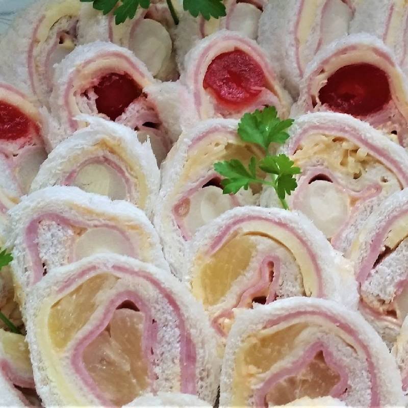 Arrolladitos de Miga, Rolls de Miga o Sushi de Miga / רולדיות סנדוויץ, סושי סנדוויץ - Imagen 3