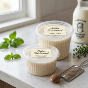 Salsa Blanca Béchamel Tradicional / רוטב בשמל קרמי מסורתי (רוטב לבן)