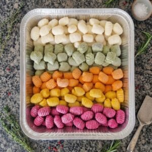 Ñoquis Artesanales de Colores / ניוקי צבעוניים עבודת יד